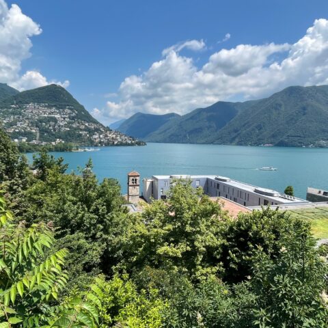 Vista su Lugano